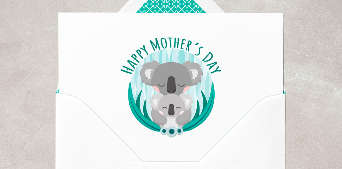 Mother's Day Koala Card